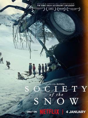 Society Of The Snow Poster Society Of The Snow 2023 Netflix