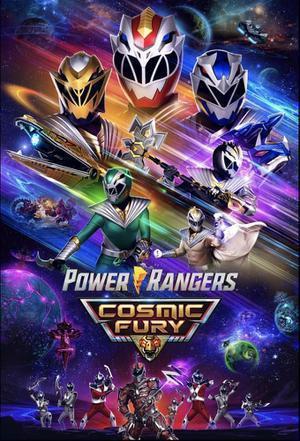 Power Rangers: Cosmic Fury S01 Poster Power Rangers: Cosmic Fury S01 2023